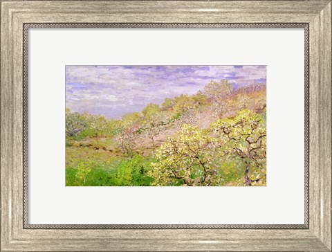 Framed Trees in Blossom Print