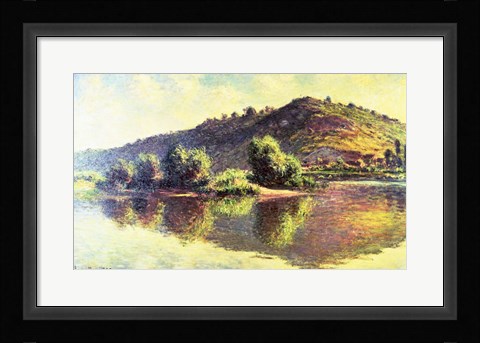 Framed Seine at Port-Villez, 1883 Print