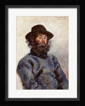 Framed Poly, Fisherman at Belle-Ile, 1886 Print