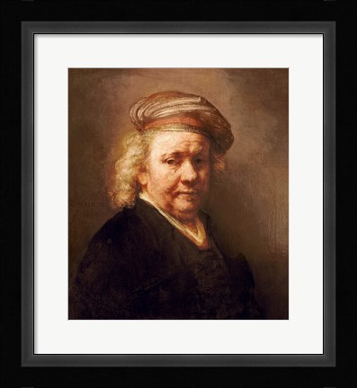 Framed Self Portrait, 1669 Print