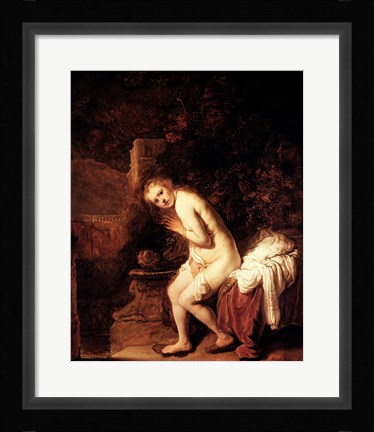 Framed Susanna and the Elders, c.1634 Print