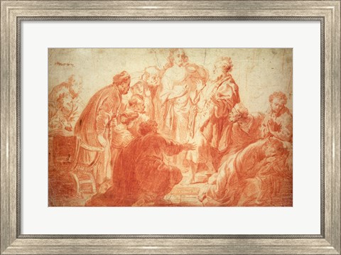 Framed Doubting Thomas Print