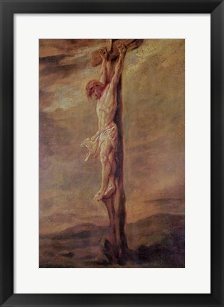 Framed Christ on the Cross, c.1646 Print