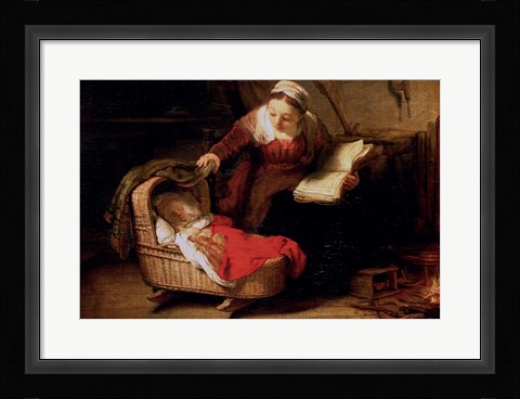 Framed Holy Family, c.1645 Print