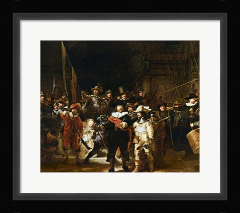 Framed Nightwatch Print