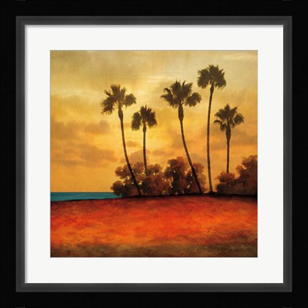 Framed Las Palmas I Print