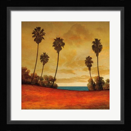 Framed Las Palmas II Print