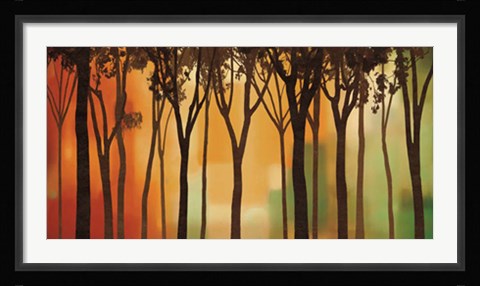 Framed Twilight Silhouette Print