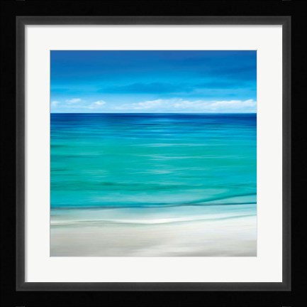 Framed Paradise II Print