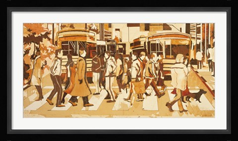 Framed Big City Print