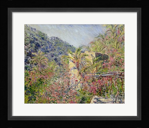 Framed Sasso Valley. Sun Effect, 1884 Print