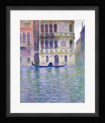 Framed Palazzo Dario, 1908 Print