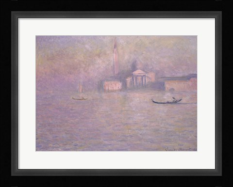 Framed San Giorgio Maggiore, 1908 Print