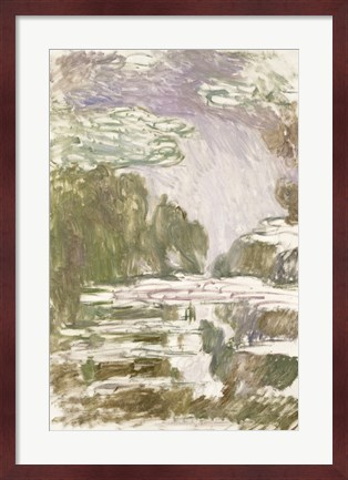 Framed Study for the Waterlilies, 1907 Print