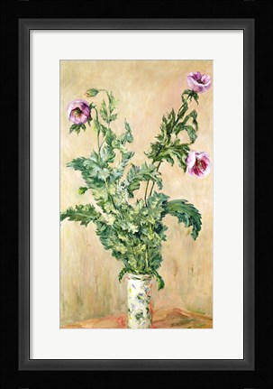 Framed Poppies Print