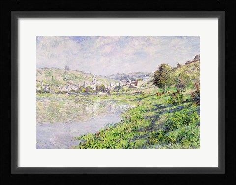 Framed Vetheuil, 1879 Print