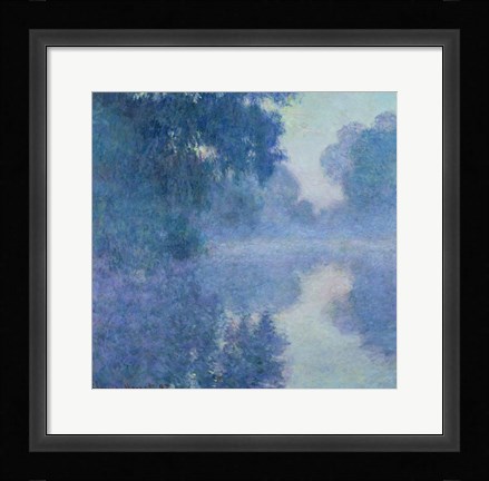 Framed Branch of the Seine near Giverny, 1897 Print