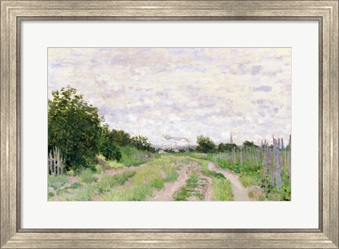 Framed Path through the Vines, Argenteuil, 1872 Print