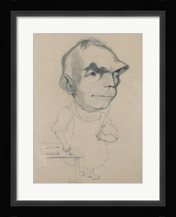 Framed Eugene Scribe Print
