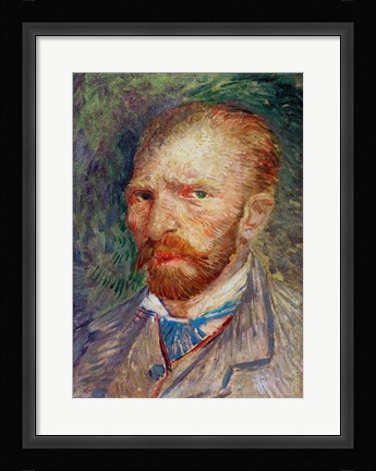 Framed Self Portrait, 1887 Print