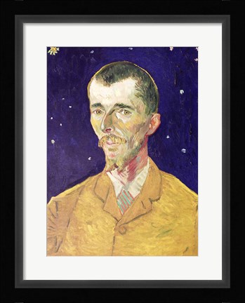 Framed Portrait of Eugene Boch Print