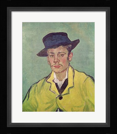 Framed Portrait of Armand Roulin, 1888 Print