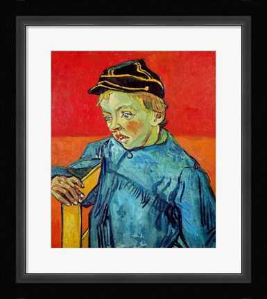 Framed Schoolboy Print