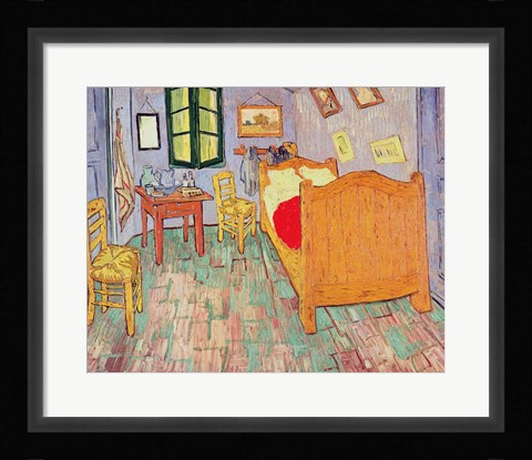 Framed Van Gogh's Bedroom at Arles, 1889 Print