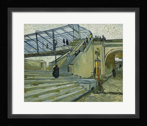 Framed Bridge at Trinquetaille Print