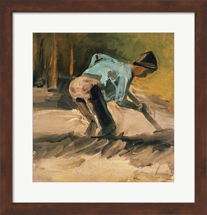 Framed Man at Work, c.1883 Print