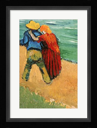 Framed Pair of Lovers, Arles, 1888 Print