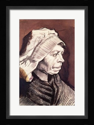 Framed Portrait of a Woman Print
