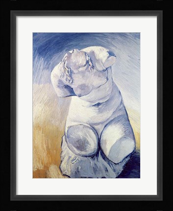 Framed Torso of a Woman Print