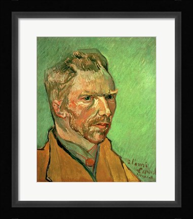 Framed Self Portrait, 1888 Print