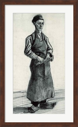 Framed Young Blacksmith, 1882 Print