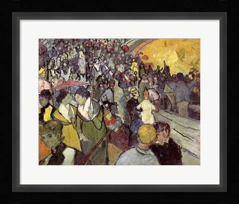Framed Arena at Arles, 1888 Print
