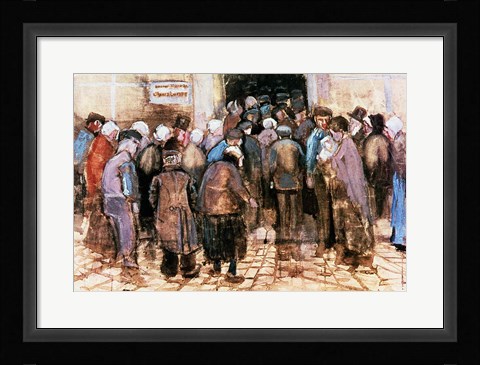 Framed State Lottery, 1882 Print