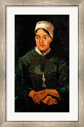 Framed Peasant woman from Nuenen, 1885 Print