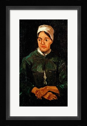Framed Peasant woman from Nuenen, 1885 Print