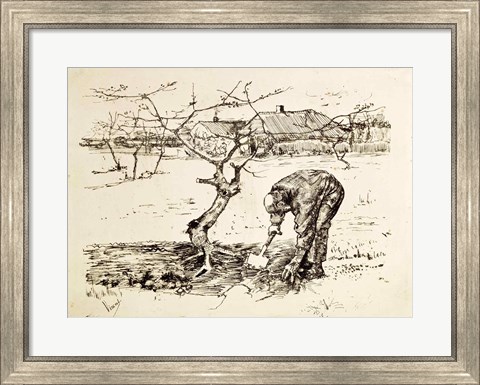 Framed In the Orchard Print