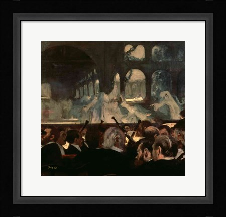 Framed ballet scene from Meyerbeer's opera 'Robert le Diable', 1876 Print