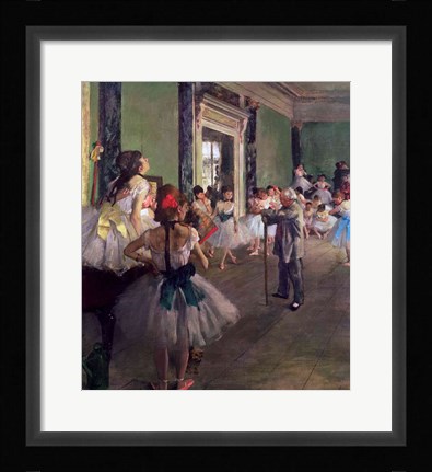 Framed Dancing Class Print