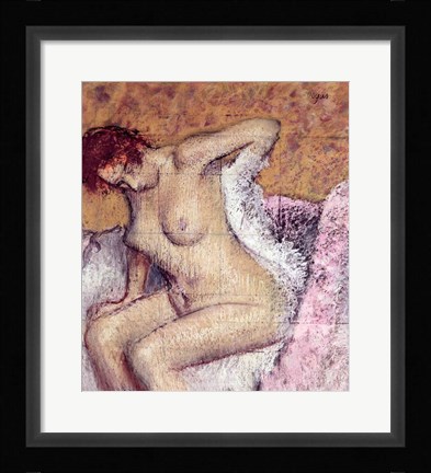 Framed After the Bath 2 Print