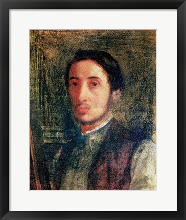 Framed Self Portrait as a Young Man Print