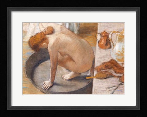 Framed Tub, 1886 Print