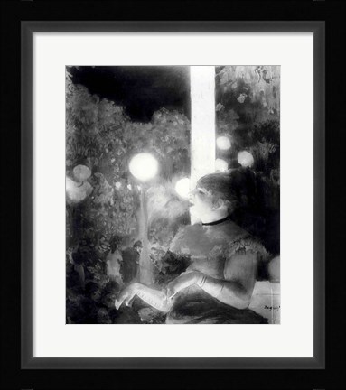 Framed Cafe Concert Print