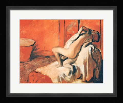 Framed After the Bath 3 Print