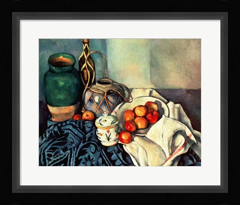 Framed Still Life with Apples Print