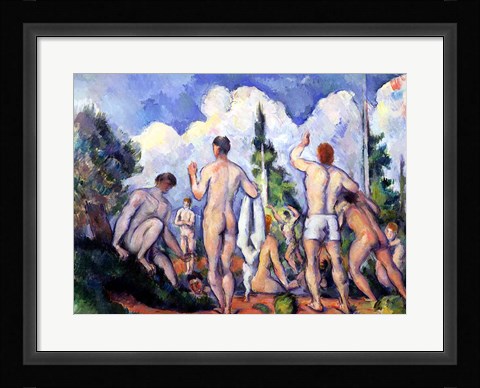 Framed Bathers Print