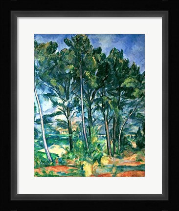 Framed Aqueduct (Montagne Sainte-Victoire seen through Trees) Print